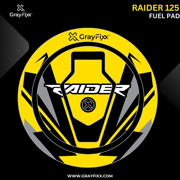 Raider 125 Fuel Pad | Premium 3D Gel Fuel Pad, Pack of 1